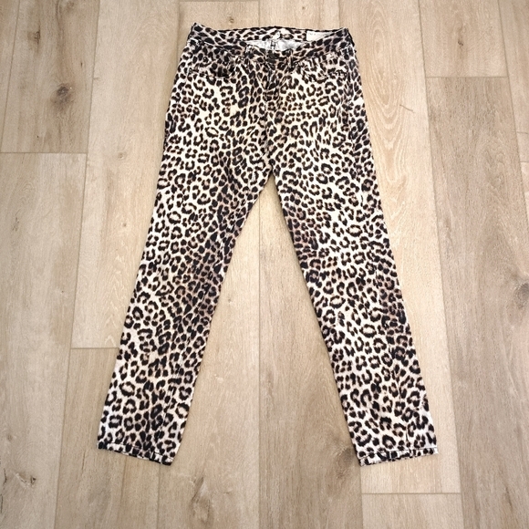 rag & bone Denim - Rag N Bone Boyfriend Jeans Women's SZ 25 Snow Leopard Cheetah Sz 2 RETRO GRUNGE